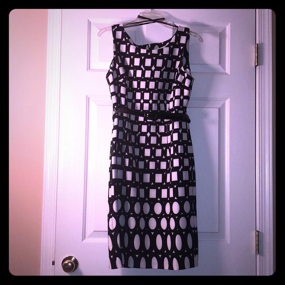Black and White Cocktail Dress⚫️⬜️